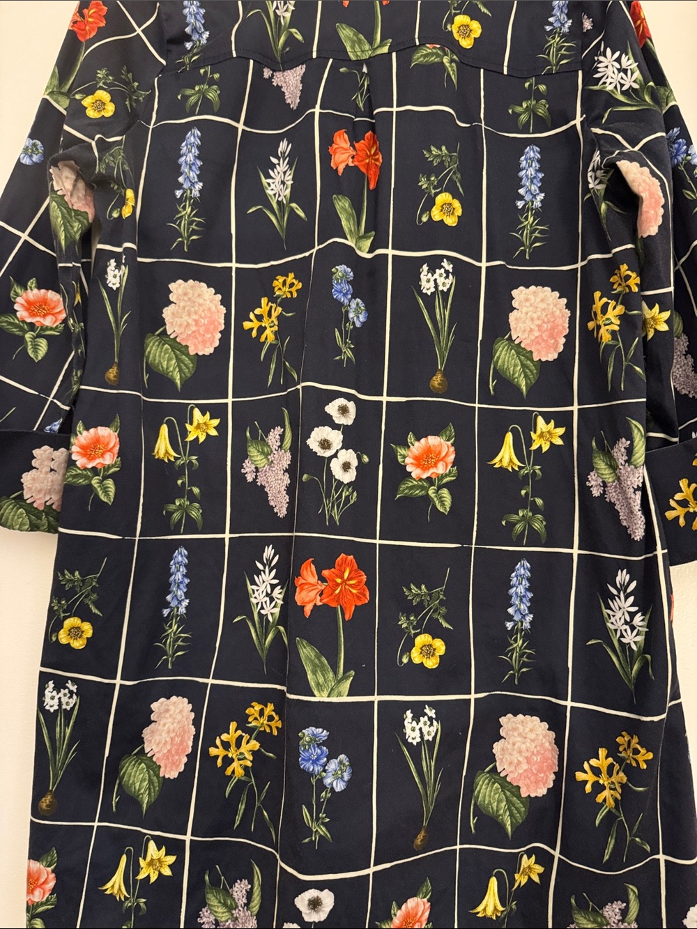 Tuckernuck Navy Fresh Buds Megan Collared Dress - Picture 5 of 13